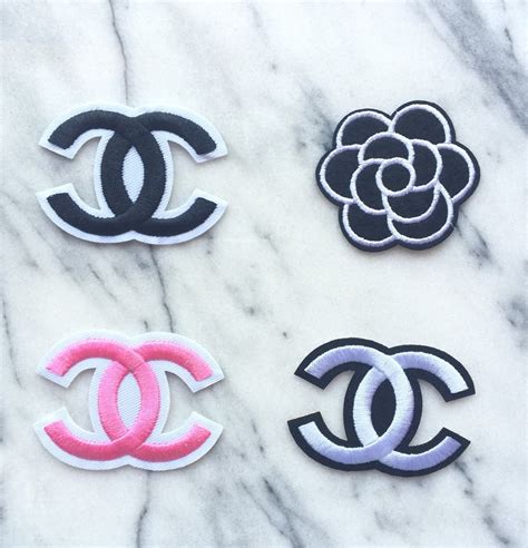 chanel iron on patches